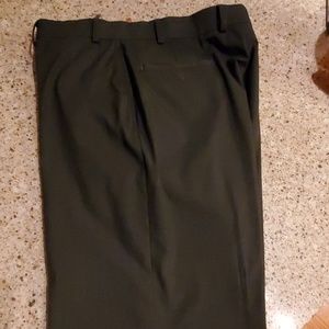 Black Ralph Lauren Dress Slacks (Flat front)